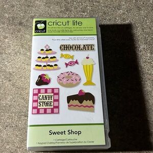Cricut Sweet Shop Cartridge with Dessert Designs